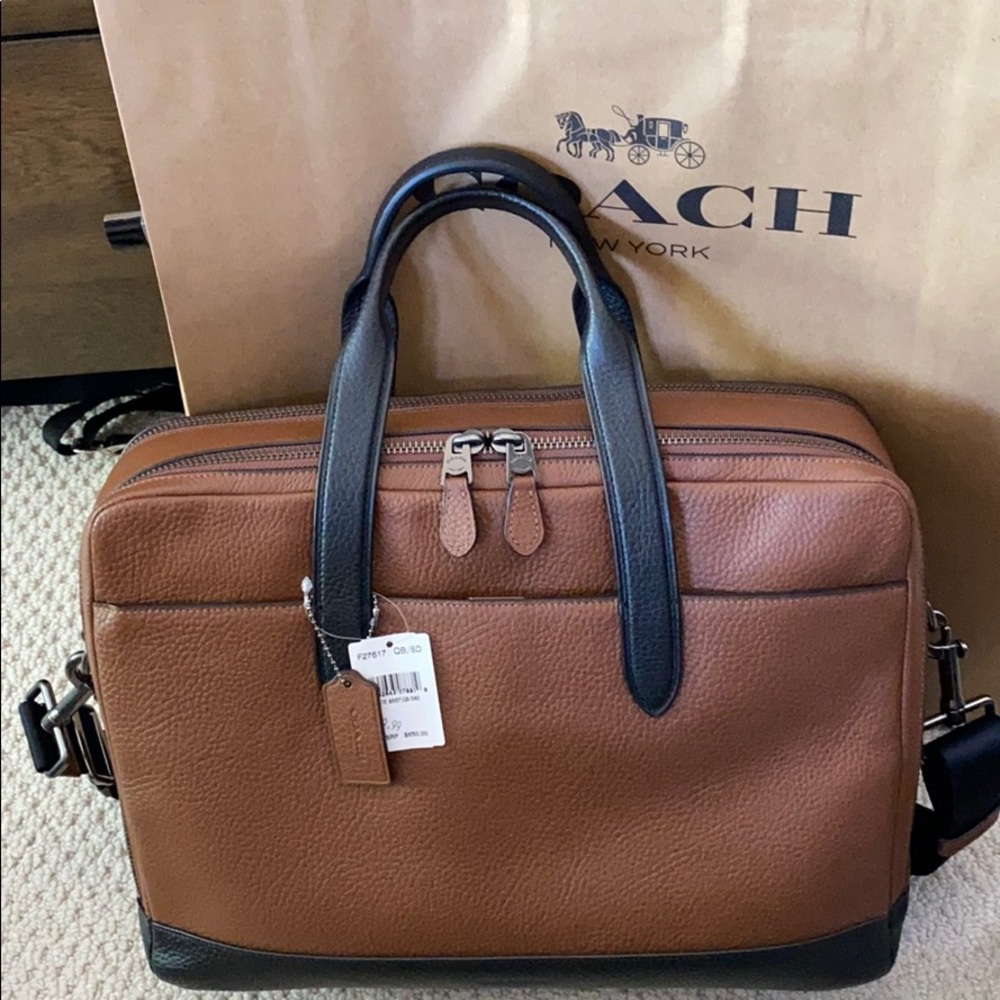 Coach Briefase Men’s Designer Bag